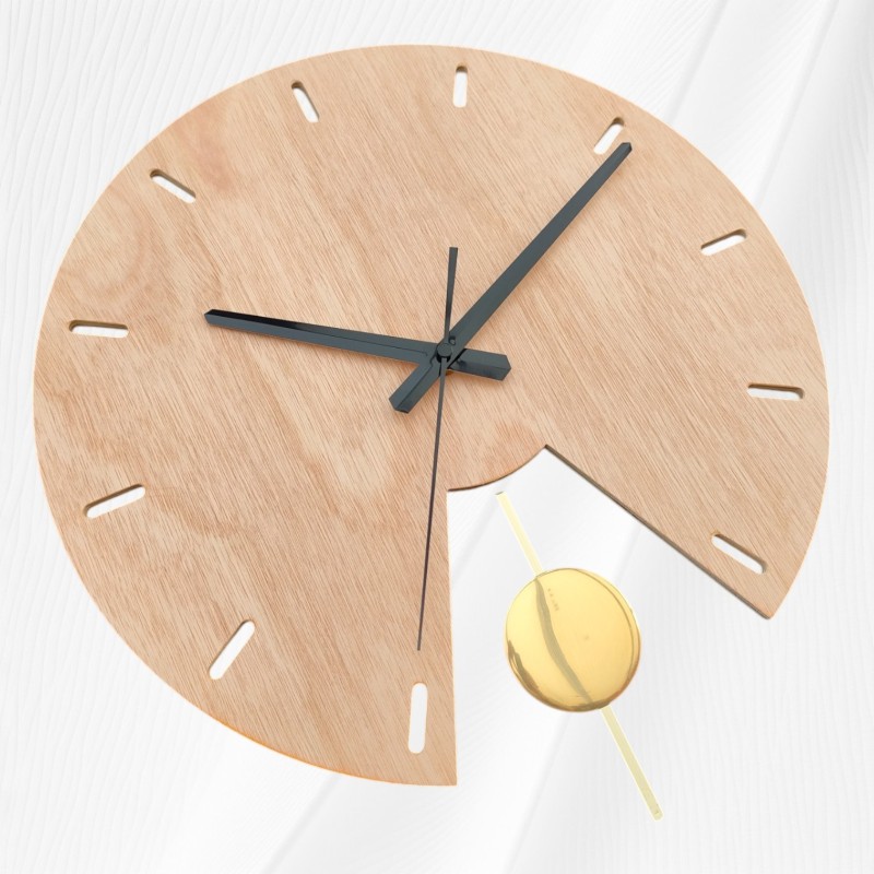 Horloge ronde avec balancier HL2402