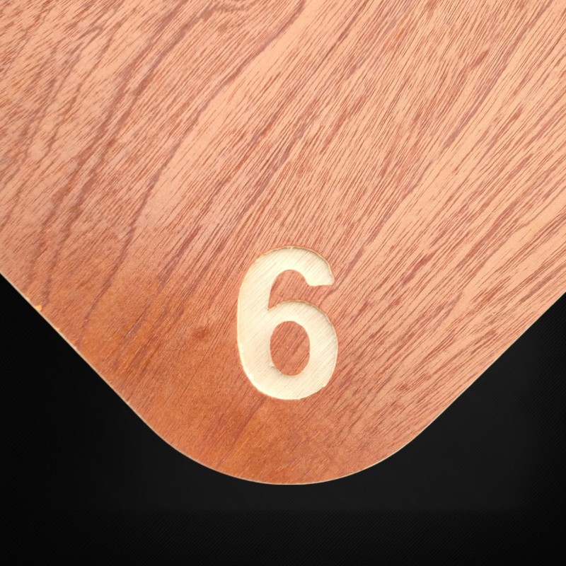 Horloge en bois faite à la main | Décoration murale unique | HL2405