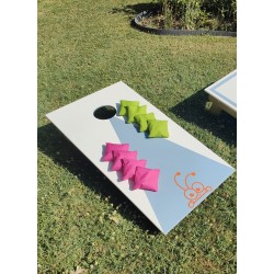 Jeu de Cornhole (1 planche et 8 sacs) JE2503