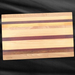 Planche de dégustation en hêtre et bois exotique | PL2529