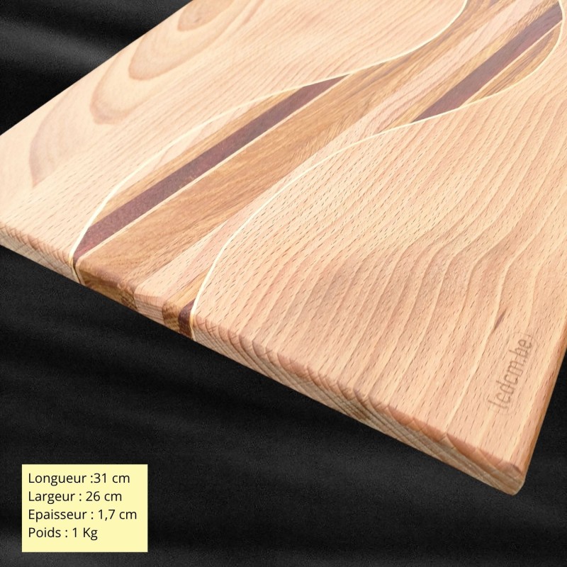 Planche de service en chêne massif | Élégante & Robuste | PL2530