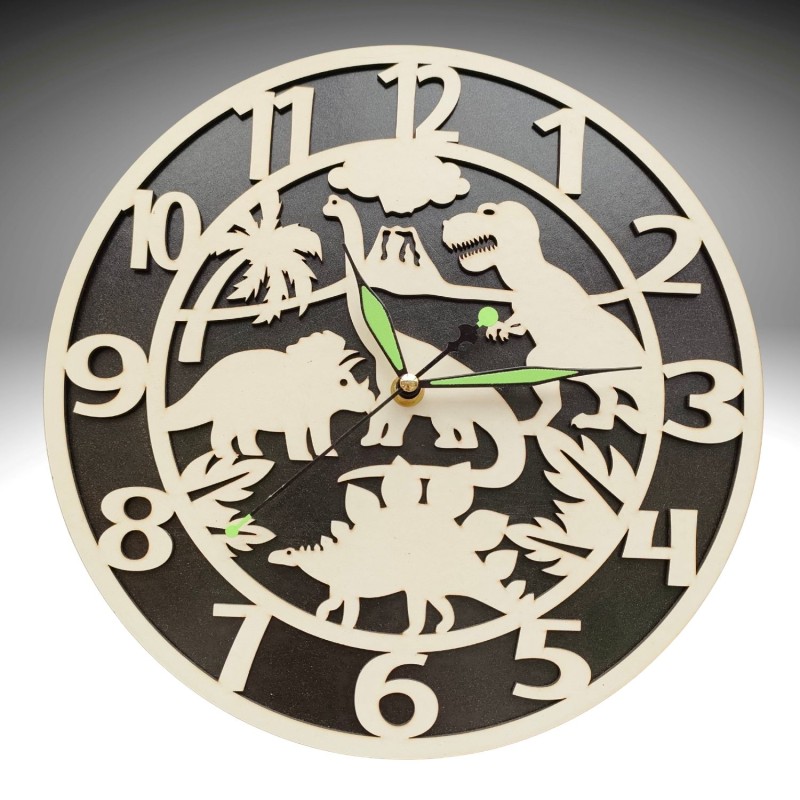 Horloge Préhistorique - HL2506